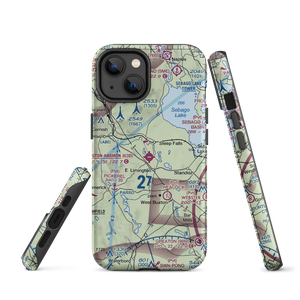 Limington Harmon Airport (63B) VFR Sectional  Tough iPhone Case