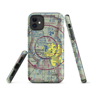 Lincoln Airport (LNK) VFR Sectional  Tough iPhone Case