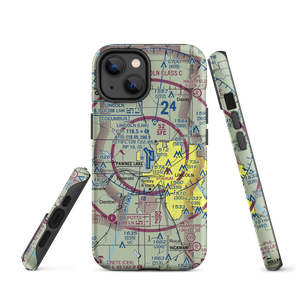 Lincoln Airport (LNK) VFR Sectional  Tough iPhone Case