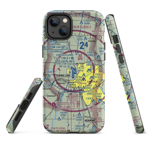 Lincoln Airport (LNK) VFR Sectional  Tough iPhone Case