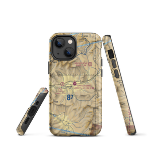 Lincoln Airport (S69) VFR Sectional  Tough iPhone Case