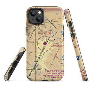 Lincoln County Airport (1L1) VFR Sectional  Tough iPhone Case