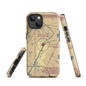 Lincoln County Airport (1L1) VFR Sectional  Tough iPhone Case