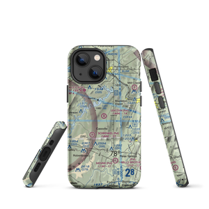 Lincoln Farms Airport (5PN8) VFR Sectional  Tough iPhone Case