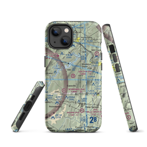 Lincoln Farms Airport (5PN8) VFR Sectional  Tough iPhone Case