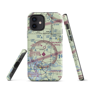 Lincoln Municipal Airport (0R2) VFR Sectional  Tough iPhone Case