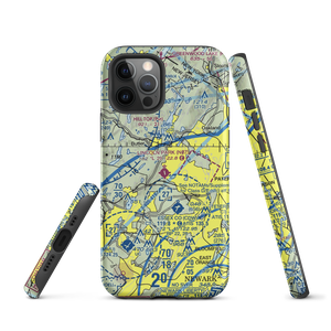 Lincoln Park Airport (N07) VFR Sectional  Tough iPhone Case