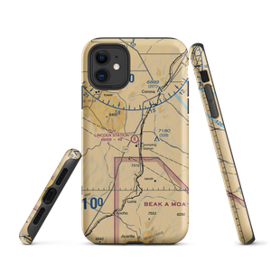 Lincoln Station Airport (NM25) VFR Sectional  Tough iPhone Case