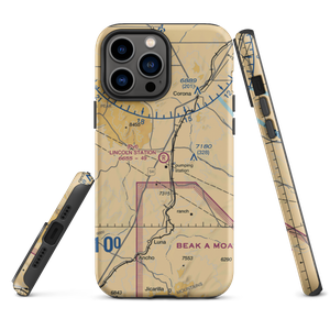 Lincoln Station Airport (NM25) VFR Sectional  Tough iPhone Case