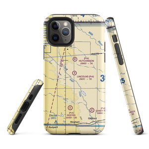 Lincolns Field (12MT) VFR Sectional  Tough iPhone Case