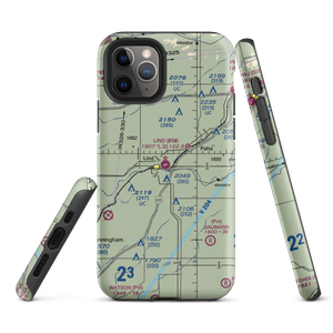 Lind Airport (0S0) VFR Sectional  Tough iPhone Case