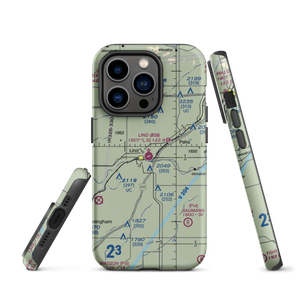 Lind Airport (0S0) VFR Sectional  Tough iPhone Case