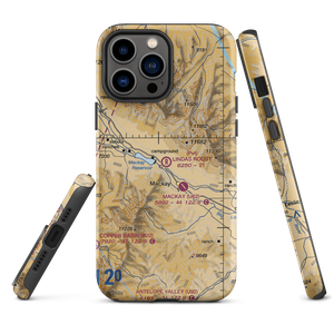 Linda's Roost Airport (2ID2) VFR Sectional  Tough iPhone Case