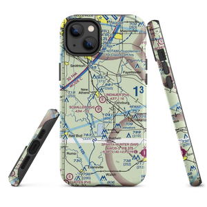 Lindauer Airport (83LL) VFR Sectional  Tough iPhone Case