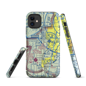 Lindbergh's Landing Airport (FA35) VFR Sectional  Tough iPhone Case