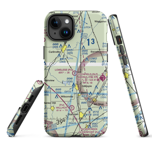 Lindell Loveless Airport (LL45) VFR Sectional  Tough iPhone Case