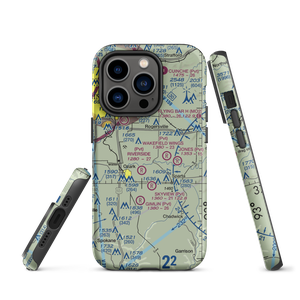 Linden Air Airport (MO66) VFR Sectional  Tough iPhone Case