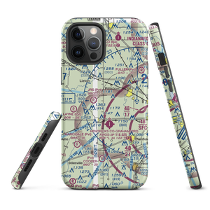 Lindley Private Airport (II35) VFR Sectional  Tough iPhone Case