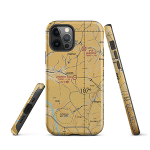 Lindrith Airpark (E32) VFR Sectional  Tough iPhone Case