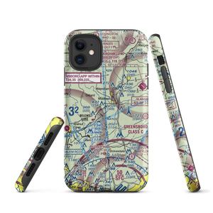 Lindsay Airport (0NC7) VFR Sectional  Tough iPhone Case