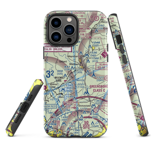 Lindsay Airport (0NC7) VFR Sectional  Tough iPhone Case