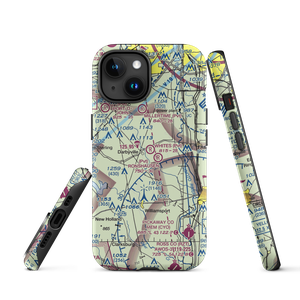 Lindsey L.S. Airport (OH50) VFR Sectional  Tough iPhone Case