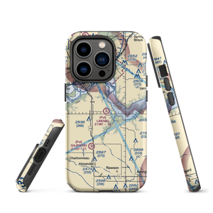 Lindvig Airstrip (4NA0) VFR Sectional  Tough iPhone Case