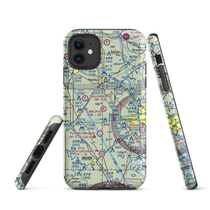 Link Field (63FD) VFR Sectional  Tough iPhone Case