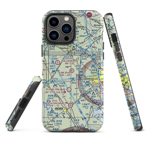 Link Field (63FD) VFR Sectional  Tough iPhone Case