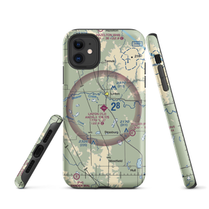 Linton Municipal Airport (7L2) VFR Sectional  Tough iPhone Case