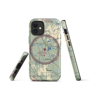 Linton Municipal Airport (7L2) VFR Sectional  Tough iPhone Case