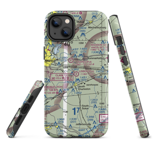 Lisbon Airfield (1OH8) VFR Sectional  Tough iPhone Case