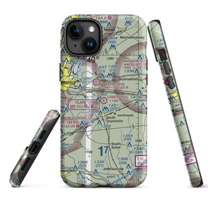 Lisbon Airfield (1OH8) VFR Sectional  Tough iPhone Case