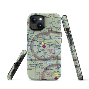 Litchfield Municipal Airport (LJF) VFR Sectional  Tough iPhone Case