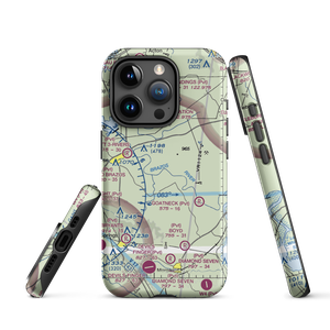 Little 'L' Ranch Airport (TS61) VFR Sectional  Tough iPhone Case