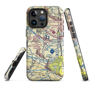 Little Buttes Antique Airfield (1CL1) VFR Sectional  Tough iPhone Case