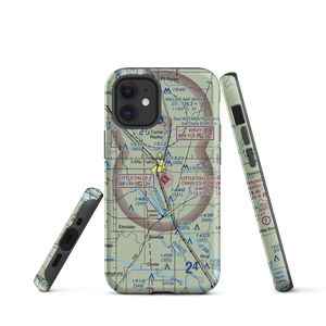 Little Falls-Morrison County-Lindbergh field (LXL) VFR Sectional  Tough iPhone Case