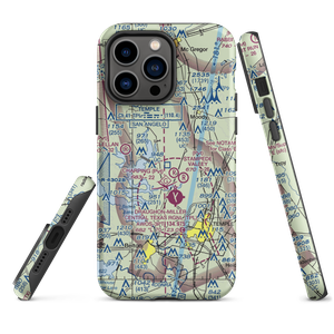 Little Peach Airport (TS92) VFR Sectional  Tough iPhone Case