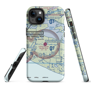 Little Pecan Island Airport (3LA4) VFR Sectional  Tough iPhone Case