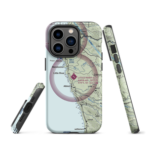 Little River Airport (LLR) VFR Sectional  Tough iPhone Case