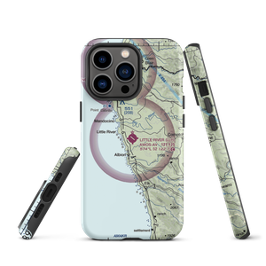 Little River Airport (LLR) VFR Sectional  Tough iPhone Case