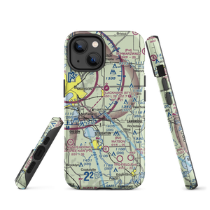 Little Wheel Field (59WI) VFR Sectional  Tough iPhone Case