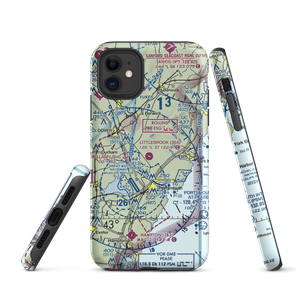 Littlebrook Air Park (3B4) VFR Sectional  Tough iPhone Case