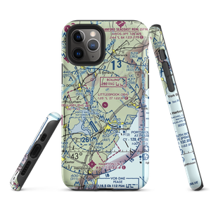 Littlebrook Air Park (3B4) VFR Sectional  Tough iPhone Case