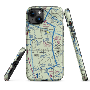 Litzinger Ultralightport (IG04) VFR Sectional  Tough iPhone Case