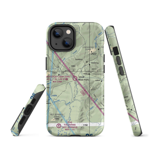 Livengood Camp Airport (4AK) VFR Sectional  Tough iPhone Case