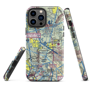 Livermore Municipal Airport (LVK) VFR Sectional  Tough iPhone Case