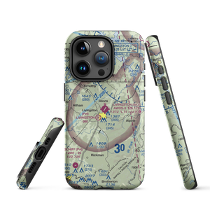 Livingston Municipal Airport (8A3) VFR Sectional  Tough iPhone Case