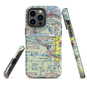 Lm Ranch Airport (TA93) VFR Sectional  Tough iPhone Case