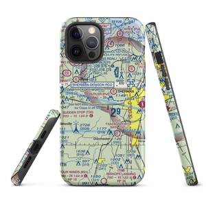 Lm Ranch Airport (TA93) VFR Sectional  Tough iPhone Case